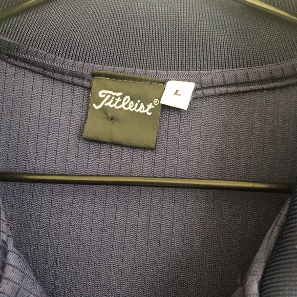 🌿 TITLEIST 🌿 mens golf sports shirt size L - Picture 3 of 3